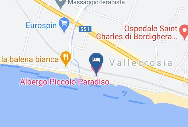 Imperia - Albergo Piccolo Paradiso Maps