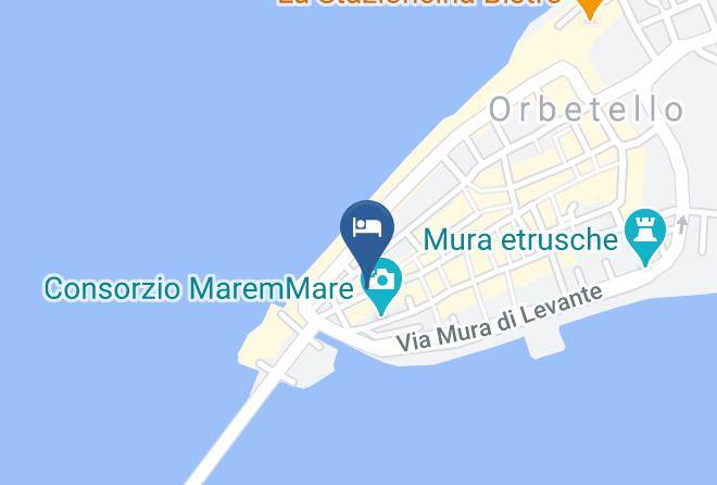 Grosseto - Albergo Piccolo Parigi Maps