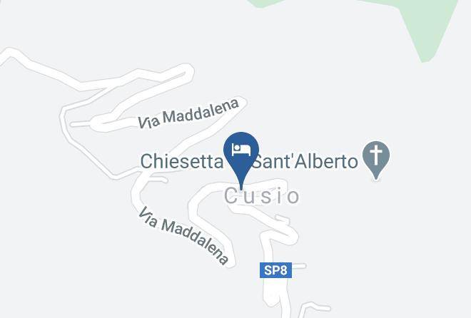 Bergamo - Albergo Pierino Maps