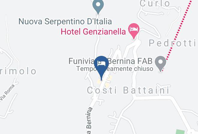 Sondrio - Albergo Pigna D'oro Snc Di Schenatti Micaela E Sara Maps