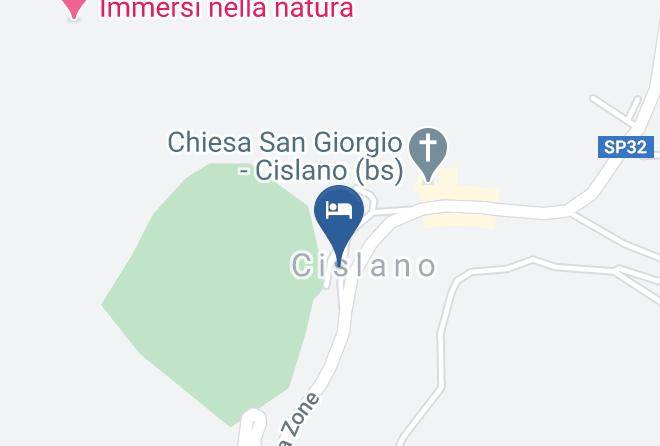 Brescia - Albergo Piramidi Di Zatti Maps