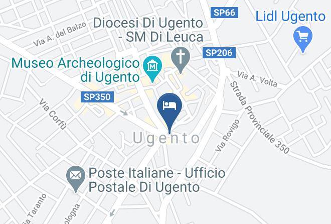 Lecce - Albergo Porta San Nicola Maps