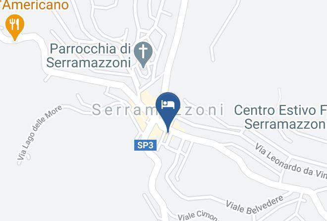 Modena - Albergo Posta Maps