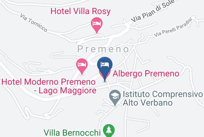 Verbano Cusio Ossola - Albergo Premeno Maps