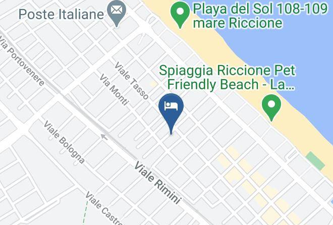 Rimini - Albergo Primiana Maps