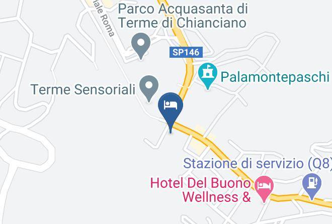 Siena - Albergo Quisisana Maps