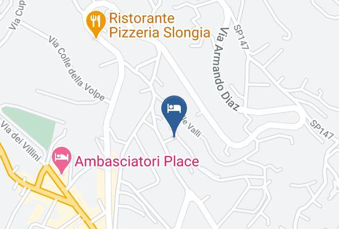 Frosinone - Albergo Raffaello Maps