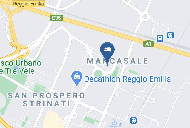 Reggio Emilia - Albergo Ramada Emilia Maps