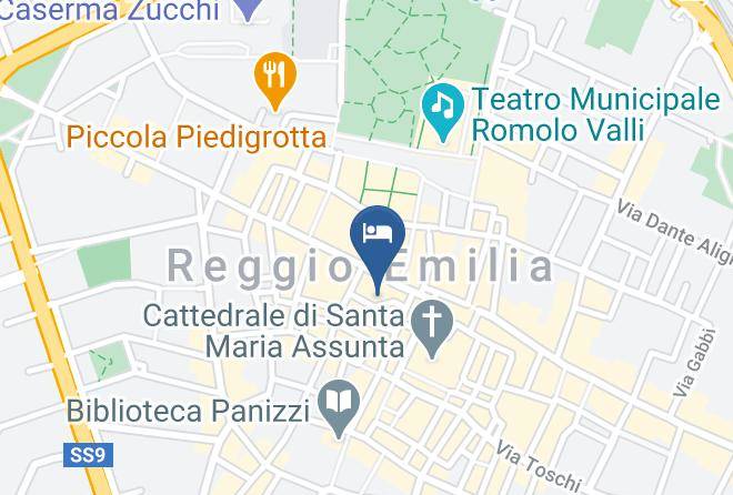 Reggio Emilia - Albergo Reggio Maps