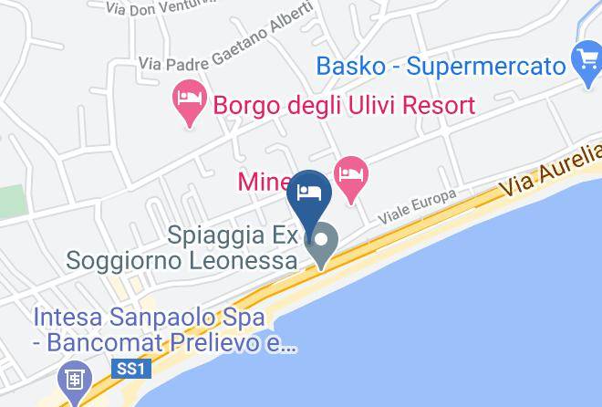 Savona - Albergo Regina Mundi Maps