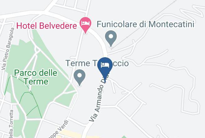 Pistoia - Albergo Regina Srl Maps