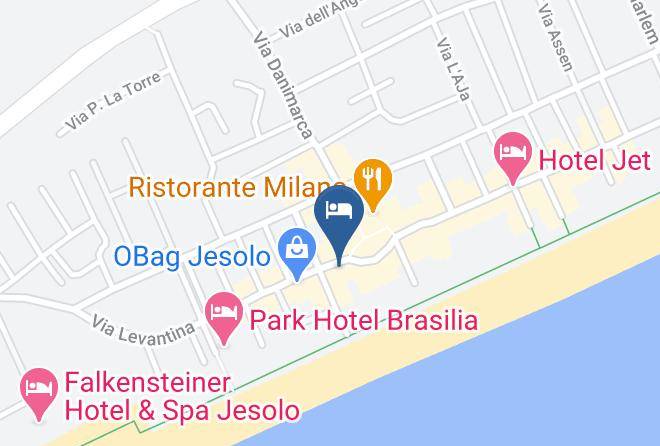 Venice - Albergo Reno Maps