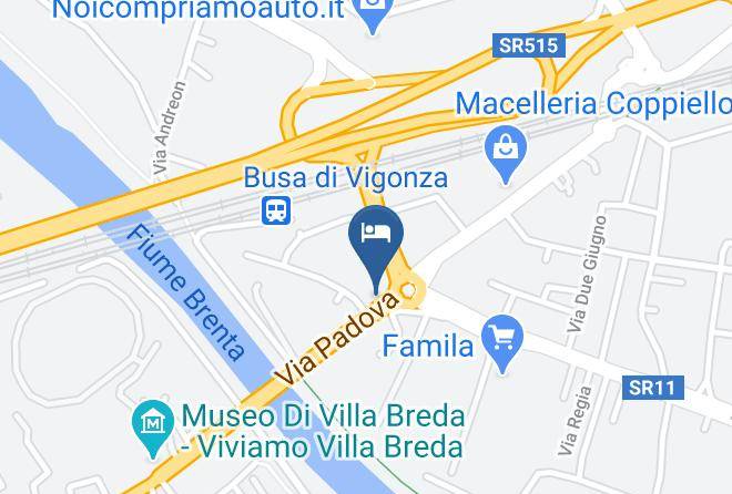 Padua - Albergo Resi Maps