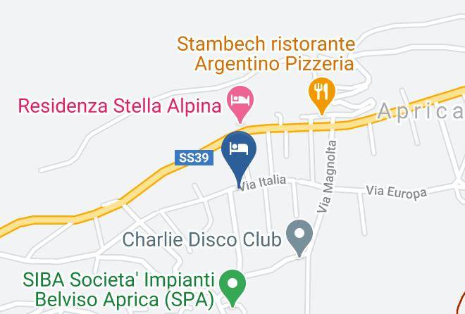 Sondrio - Albergo Residence Biancaneve Maps