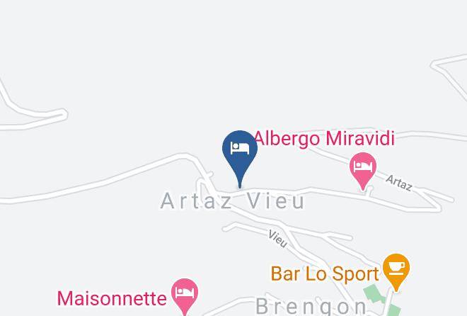 Aosta - Albergo Residence Lo Scoiattolo Maps