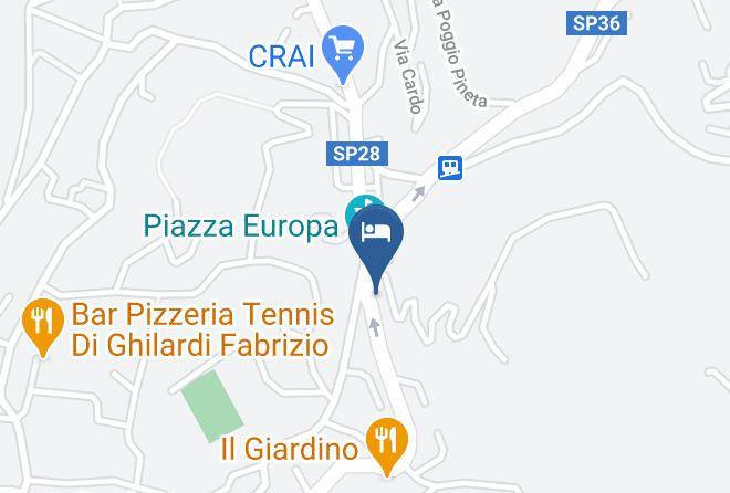 Bergamo - Hotel Residence Moderno Maps