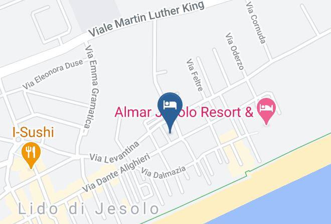 Venice - Albergo Ridente Maps