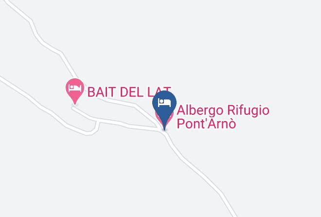 Trento - Albergo Rifugio Pont'arno Maps
