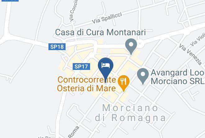 Rimini - Albergo Risorgimento Snc Maps