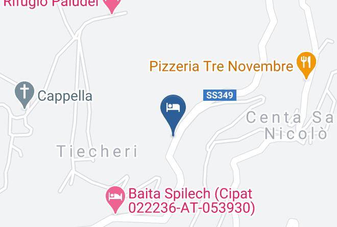 Trento - Al Bosco Hotel Maps