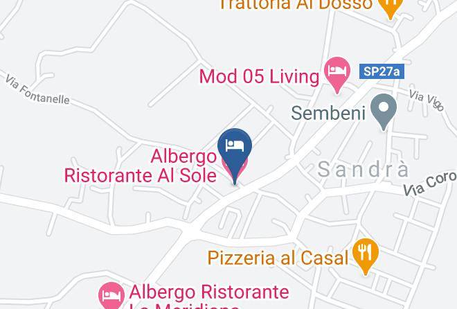 Verona - Albergo Ristorante Al Sole Maps