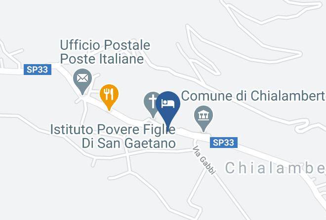 Turin - Albergo Ristorante Albero Fiorito Maps