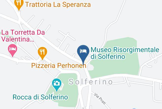 Mantua - Albergo Ristorante Alla Vittoria Da Renato Maps