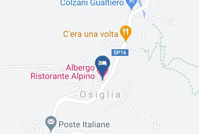 Savona - Albergo Ristorante Alpino Maps