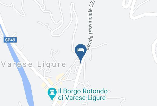 La Spezia - Albergo Ristorante Amici Maps