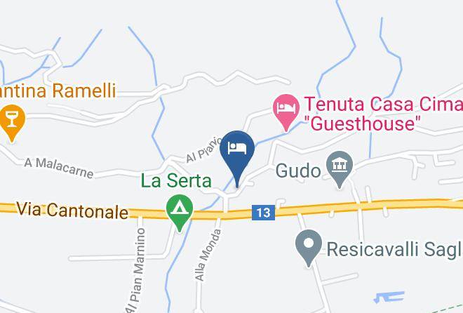 Bellinzona - Albergo Ristorante Anita Maps