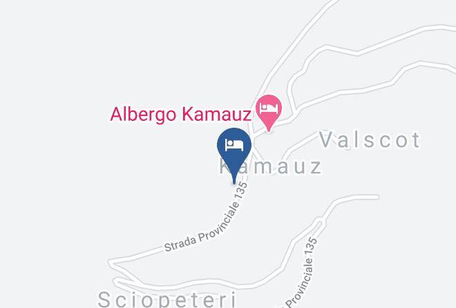 Trento - Albergo Ristorante Aquila Nera Maps