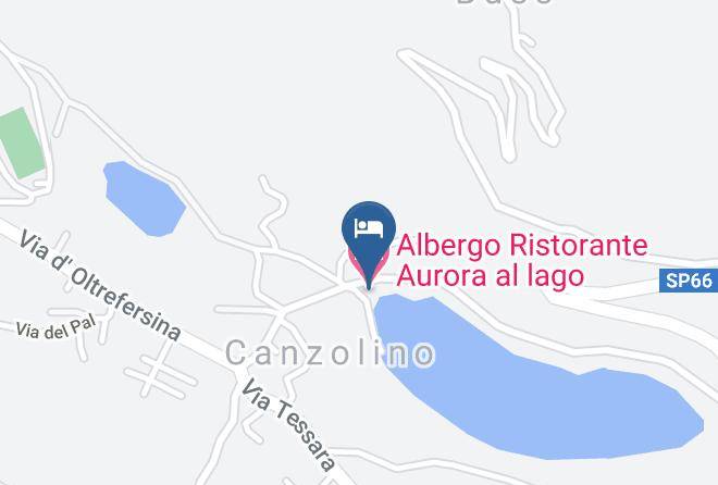 Trento - Albergo Ristorante Aurora Al Lago Srl Maps