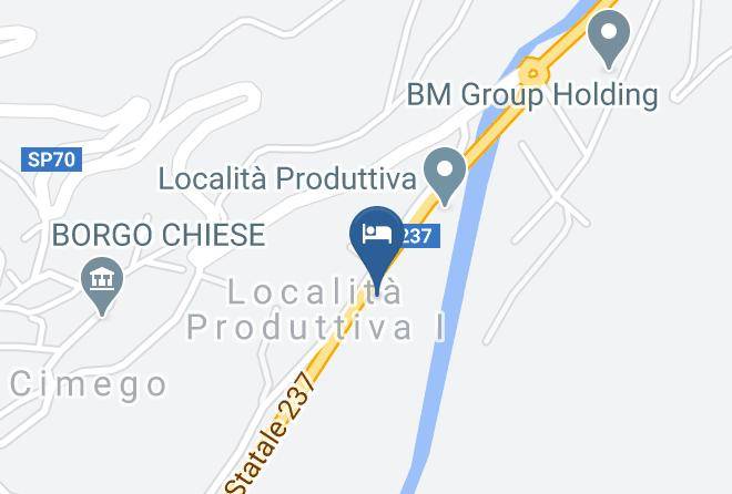 Trento - Albergo Ristorante Aurora Maps