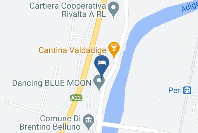 Verona - Albergo Ristorante Bar Olivo Maps