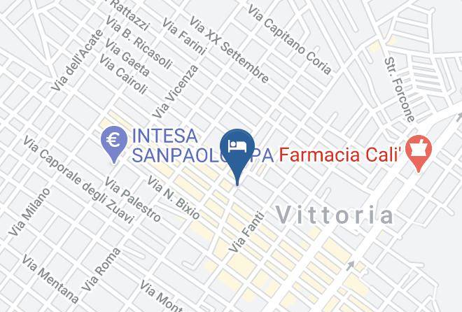 Ragusa - Albergo Ristorante Bar Sicilia Maps