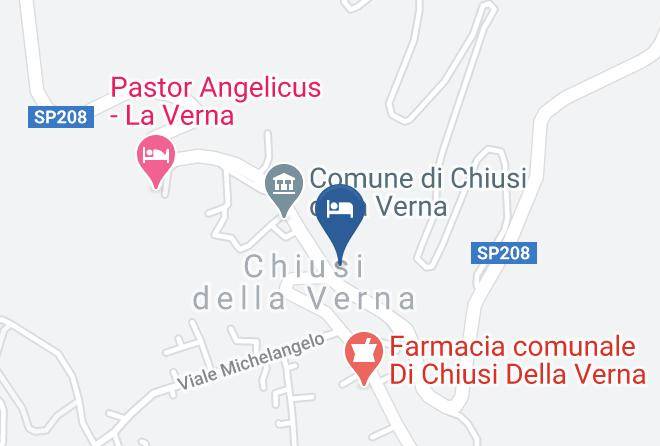 Arezzo - Albergo Ristorante Bellavista Maps