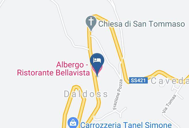 Trento - Albergo Ristorante Bellavista Maps