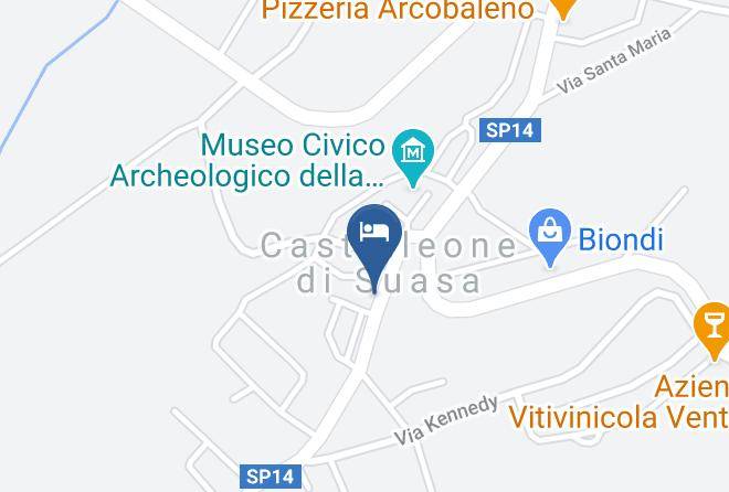 Ancona - Albergo Ristorante Bellucci Maps