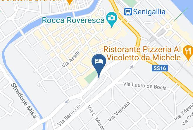 Ancona - Albergo Ristorante Bice Maps
