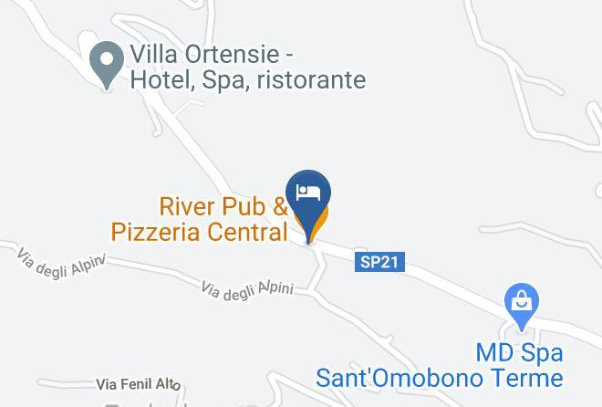 Bergamo - Albergo Ristorante Bigiu Maps