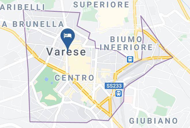Varese - Albergo Ristorante Bologna Maps