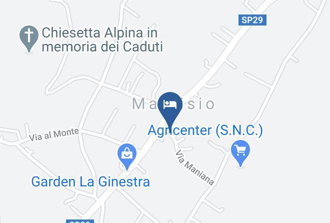 Albergo Ristorante Borghese Map