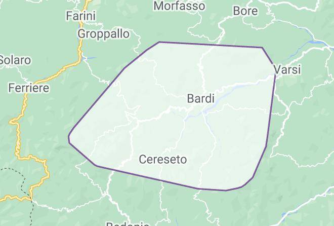 Parma - Albergo Ristorante Bue Rosso Ristorante Bardi Maps