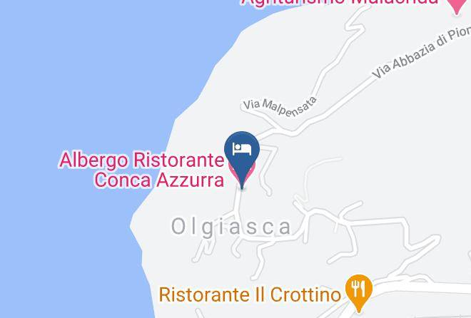 Lecco - Albergo Ristorante Conca Azzurra Maps