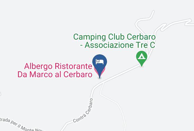 Vicenza - Albergo Ristorante Da Marco Al Cerbaro Maps