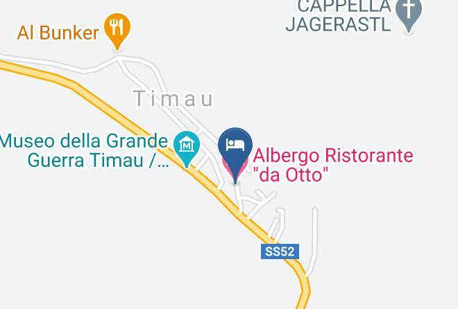 Udine - Albergo Ristorante Da Otto Maps