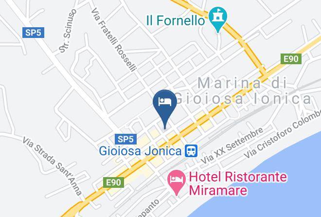 Albergo Ristorante Da Rocco Map