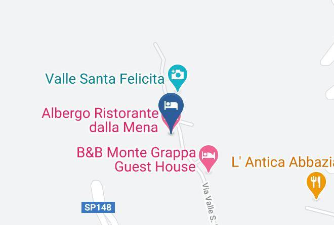 Vicenza - Albergo Ristorante Dalla Mena Maps