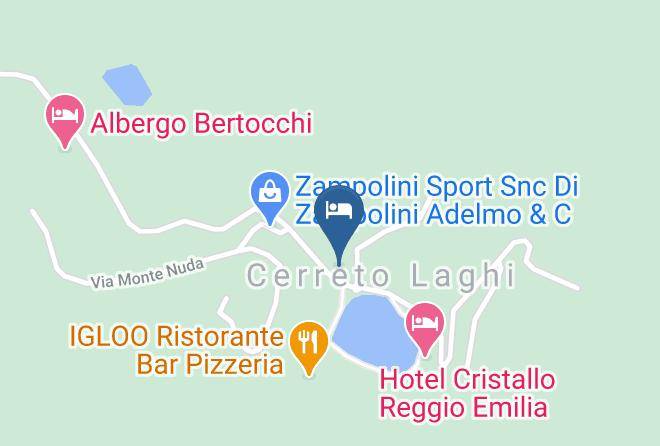 Reggio Emilia - Albergo Ristorante Degli Sciatori Di Nardini Bruno Maps