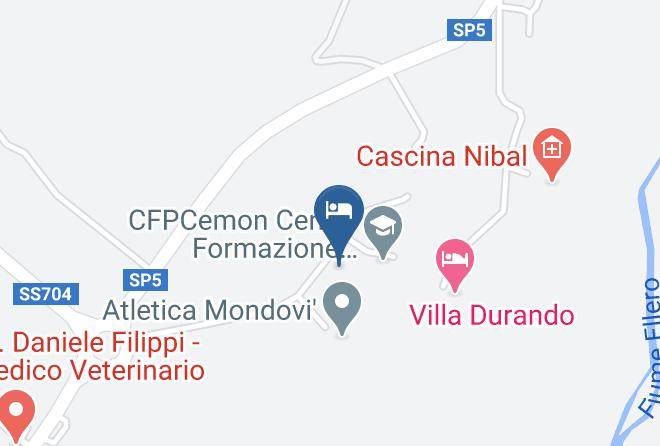 Cuneo - Albergo Ristorante Dei Gelsi Maps